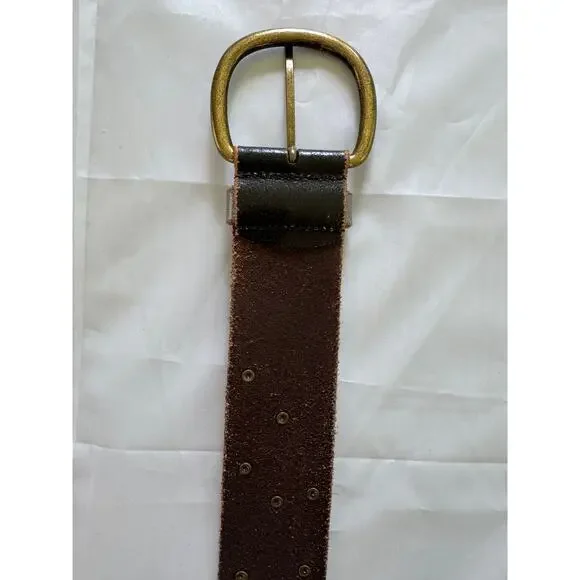 Vintage Ed Hardy M Unisex Handmade Genuine Leather 7829 Melrose - Picture 6 of 8